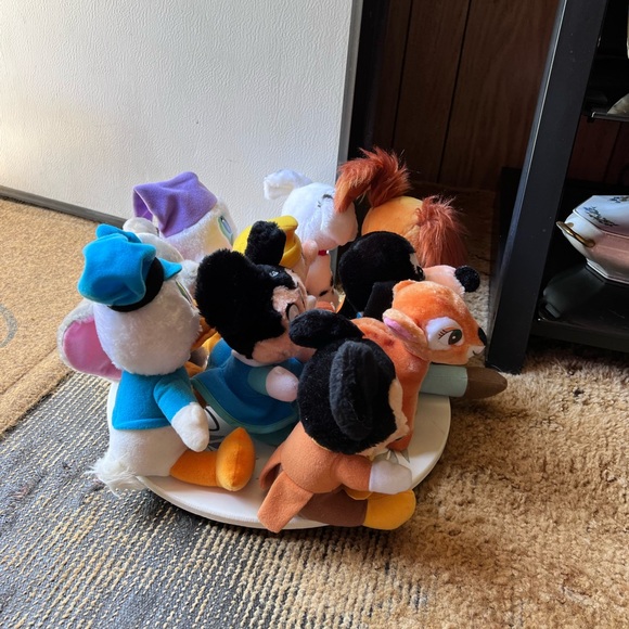 Set of 10 vintage Walt Disney plush figurines. - Picture 7 of 17